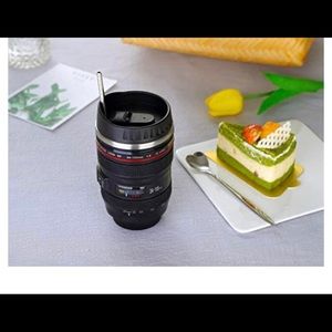 Coffee Mug,Camera Lens Cup with Sipping Lid,Super